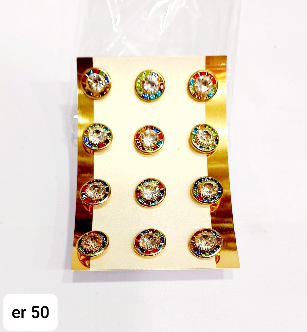 Earrings for all size of thakur ji