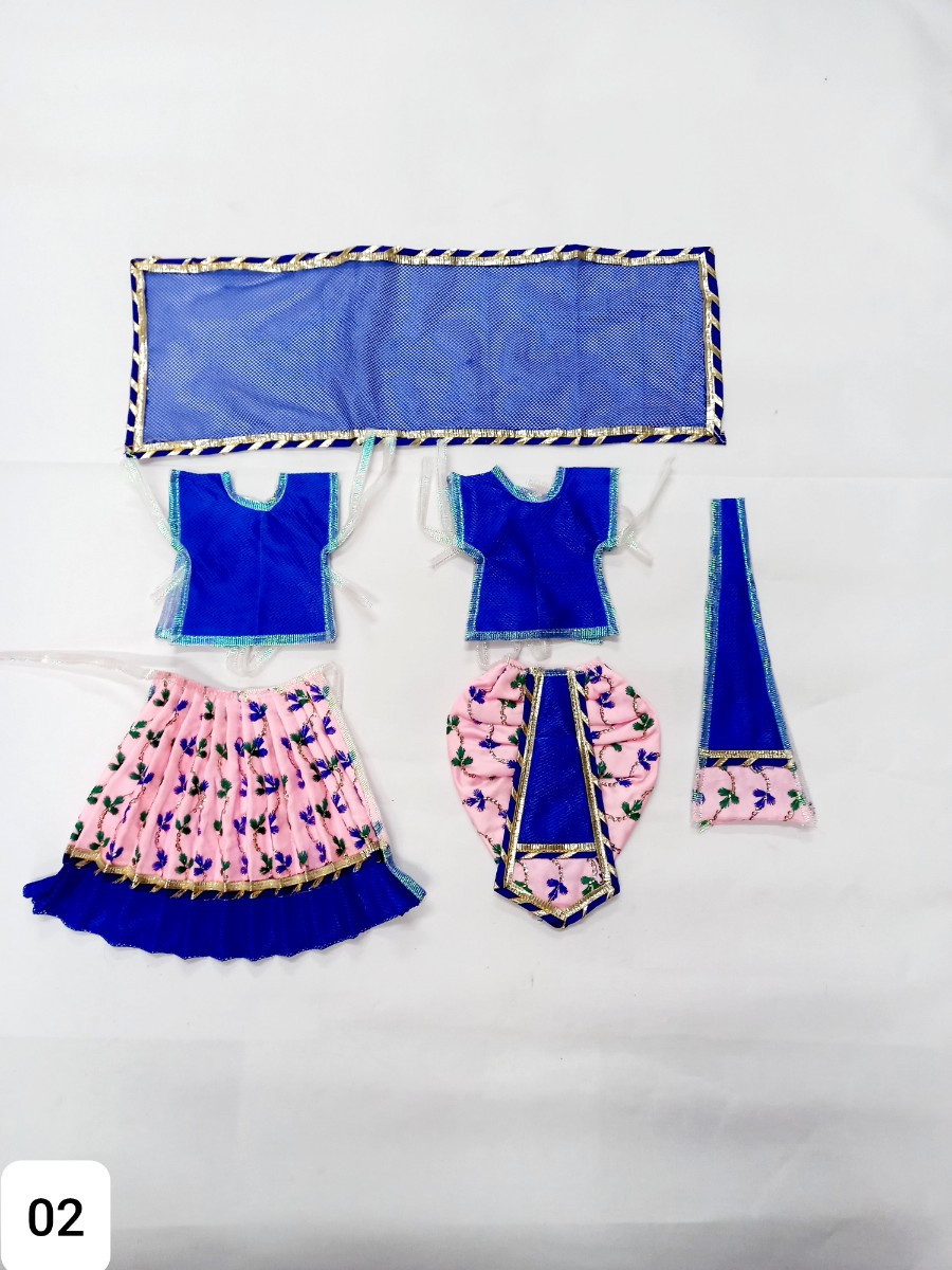 Radha Krishna jugal Jodi poshak