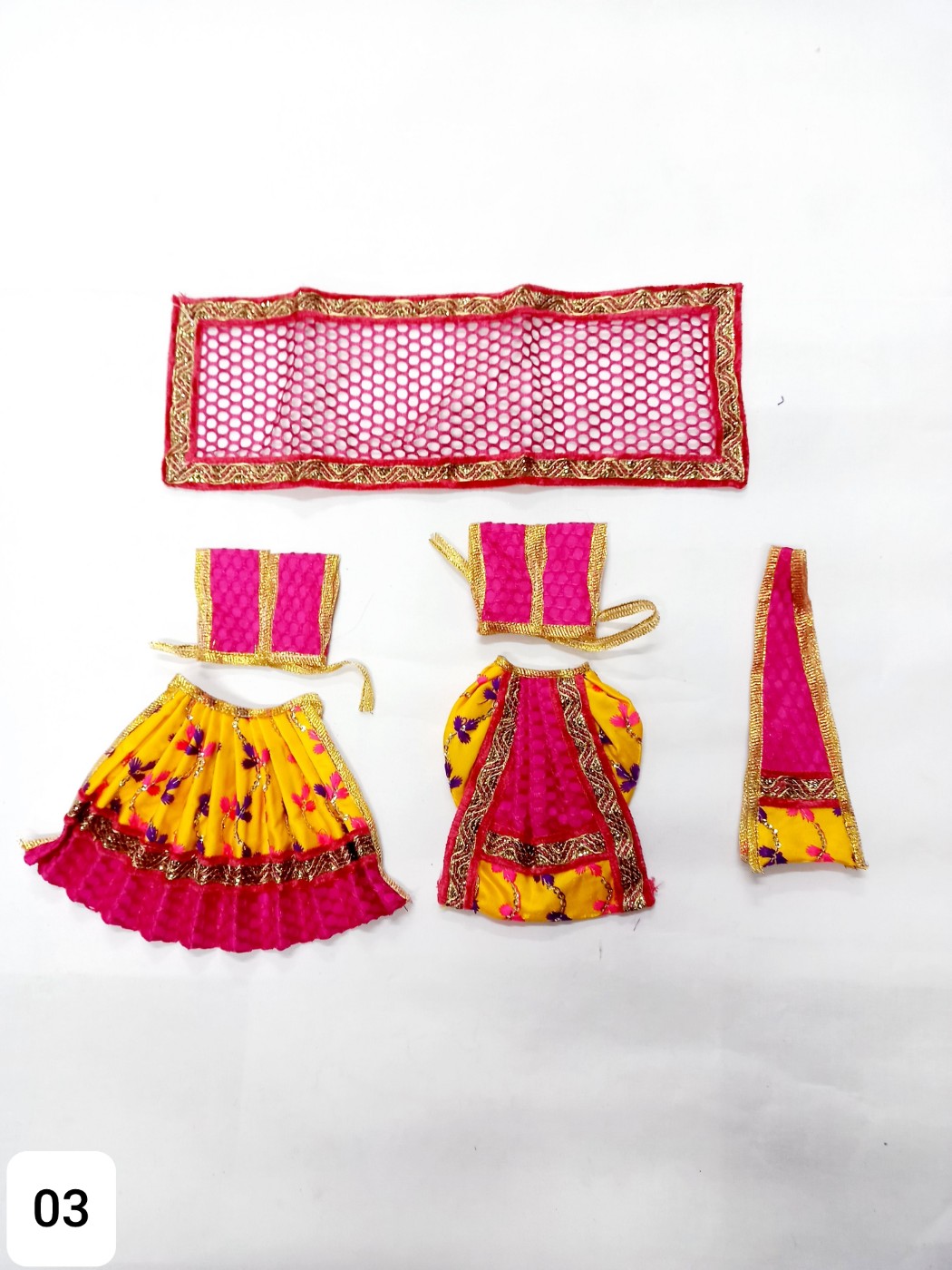 Radha Krishna jugal Jodi poshak