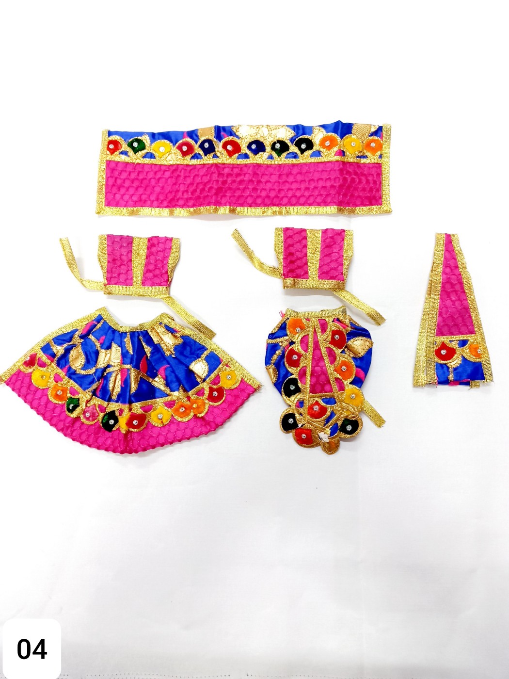 Radha Krishna jugal Jodi poshak