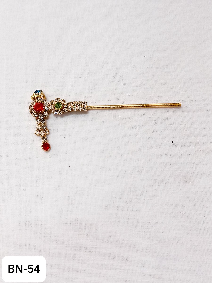 Colourful stone work Bansuri for Gopal ji